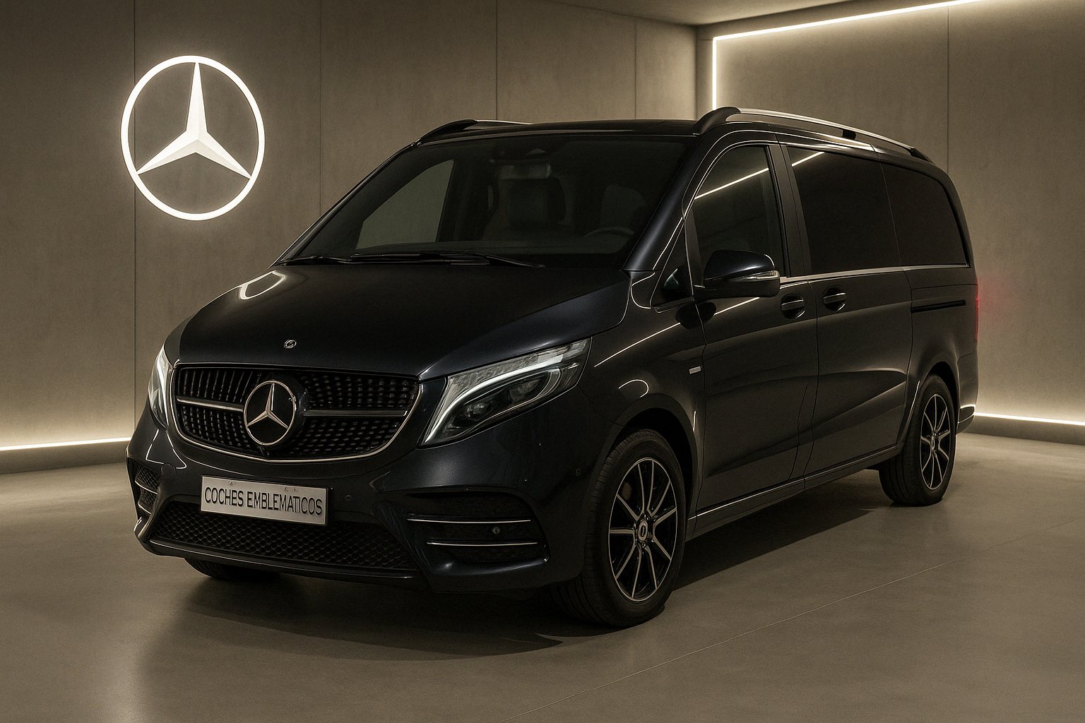 Mercedes-Benz Clase V negra